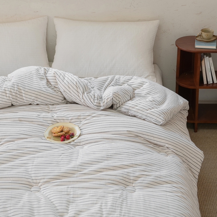 91家纺网 家纺一手货源 找家纺 （总）棉邦2022新款全棉水洗棉大豆被