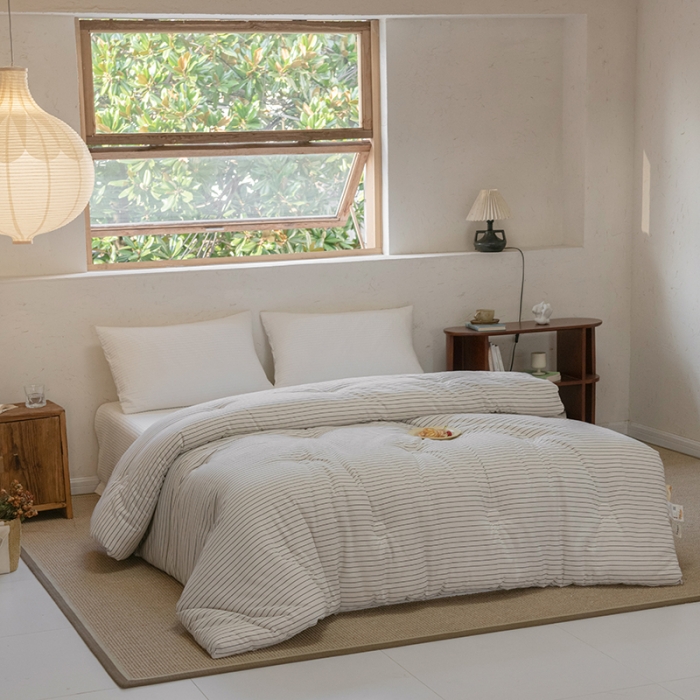 91家纺网 家纺一手货源 找家纺 （总）棉邦2022新款全棉水洗棉大豆被