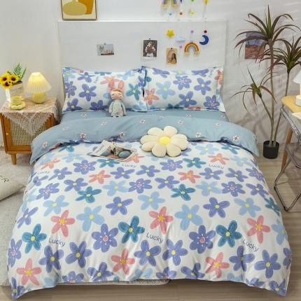 91家纺网 家纺一手货源 找家纺 （总）大G 2024新款140克印花磨毛四件套