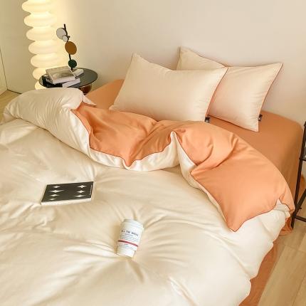 91家纺网 家纺一手货源 找家纺 总）床绮 2024新款40支新疆长绒棉绣花四件套--倾呐系列