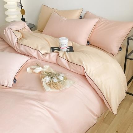 91家纺网 家纺一手货源 找家纺 总）床绮 2024新款40支新疆长绒棉绣花四件套--倾呐系列