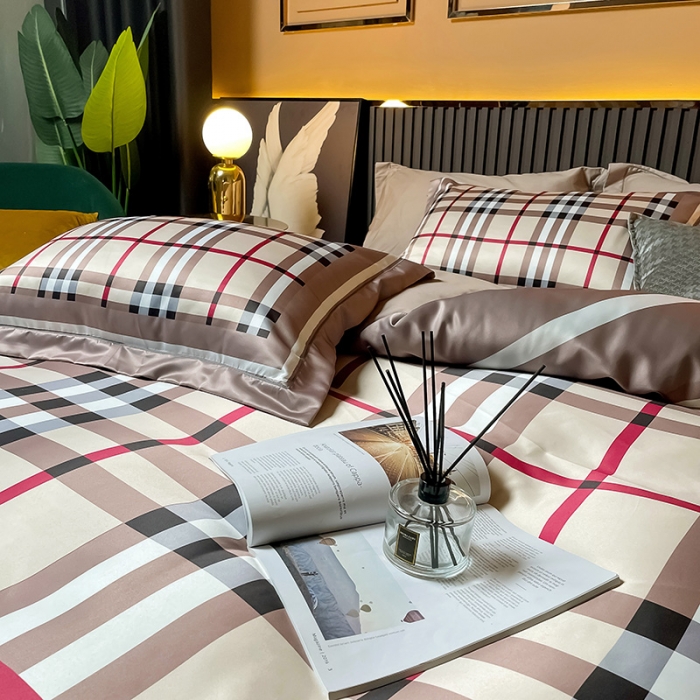 91家纺网 家纺一手货源 找家纺 （总）宅家居 2024新款60支水洗真丝全棉四件套