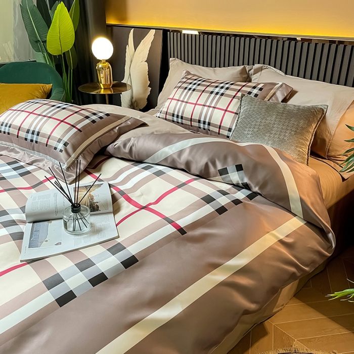 91家纺网 家纺一手货源 找家纺 （总）宅家居 2024新款60支水洗真丝全棉四件套