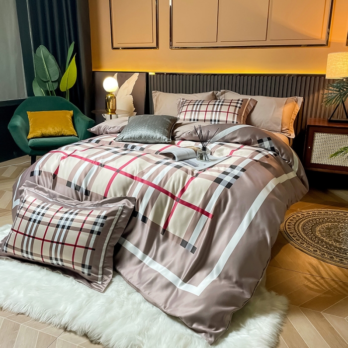 91家纺网 家纺一手货源 找家纺 （总）宅家居 2024新款60支水洗真丝全棉四件套