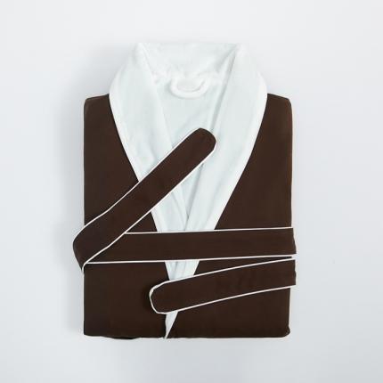 91家纺网 家纺一手货源 找家纺 总 2025酒店宾馆民宿布草套件多色双层浴袍 