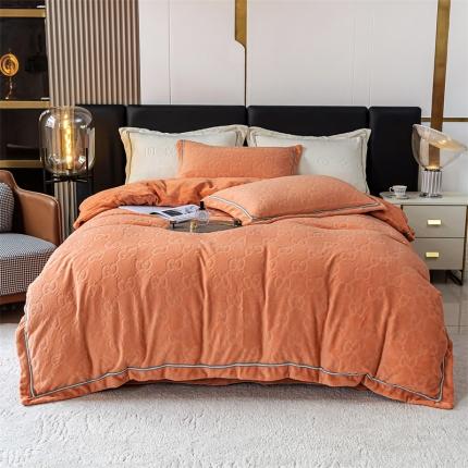 亚龙工厂店2022新款绒套件系列 奢想-橙色