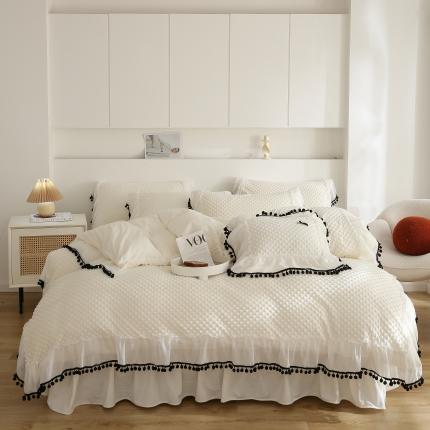 91家纺网 家纺一手货源 找家纺 （总）婳庭2023新款宝宝绒雪莉系列