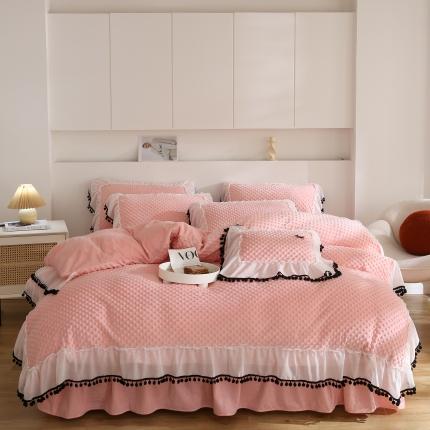 91家纺网 家纺一手货源 找家纺 （总）婳庭2023新款宝宝绒雪莉系列