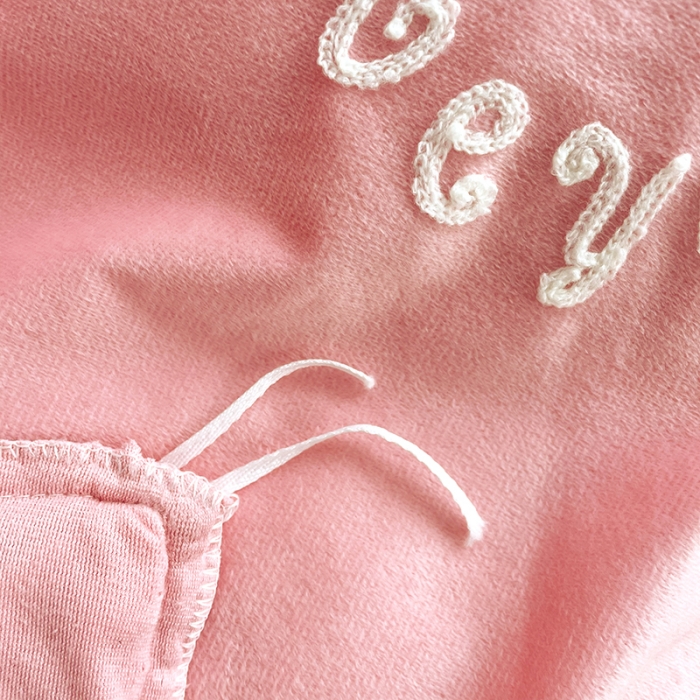 91家纺网 家纺一手货源 找家纺 金米诺 2022直播供货韩版花边纯色牛奶绒水晶四件套 粉玉色