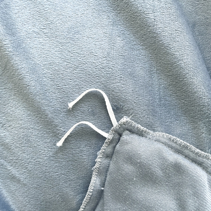 91家纺网 家纺一手货源 找家纺 金米诺 2022直播供货韩版花边纯色牛奶绒水晶四件套 星空灰