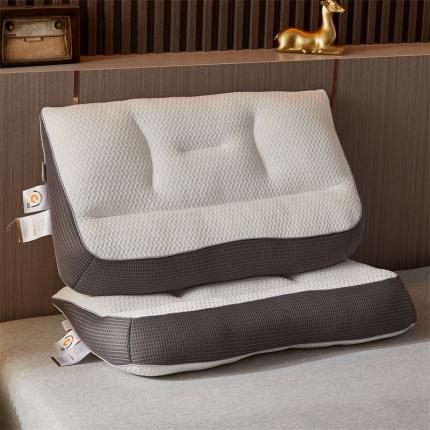 91家纺网 家纺一手货源 找家纺 乐可 2022新款酣睡枕 48*74cm 深灰