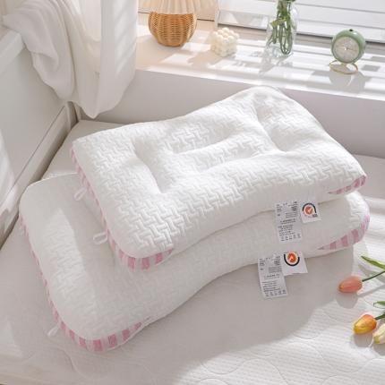 91家纺网 家纺一手货源 找家纺 （总）仁宇 2022新款新一代升级彩色条纹按摩枕头