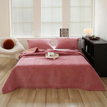 91家纺网 家纺一手货源 找家纺 总期遇2023新款40支全棉丝光棉柔光婴儿绒床盖棉加绒盖毯