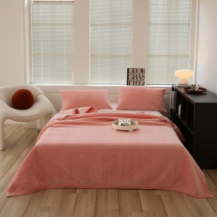 91家纺网 家纺一手货源 找家纺 总期遇2023新款40支全棉丝光棉柔光婴儿绒床盖棉加绒盖毯