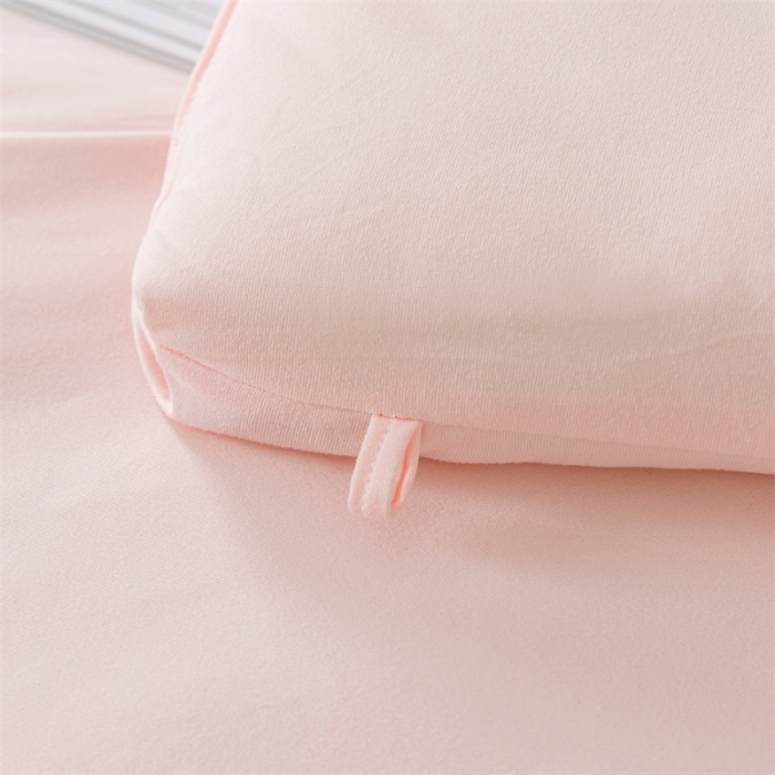 91家纺网 家纺一手货源 找家纺 亚龙 2023新款软糯大豆玉米被春秋被冬被 粉色