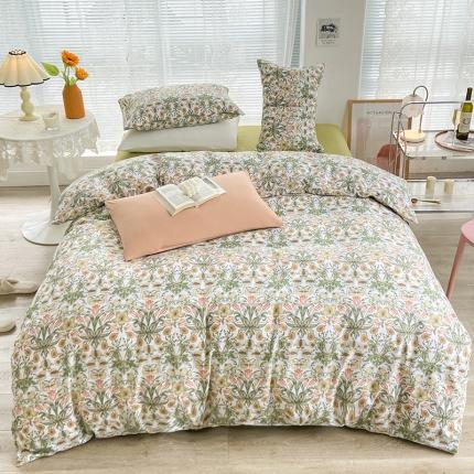 91家纺网 家纺一手货源 找家纺 （总）安莱生活 2022新款秋冬家用60支纯棉印花三四件套