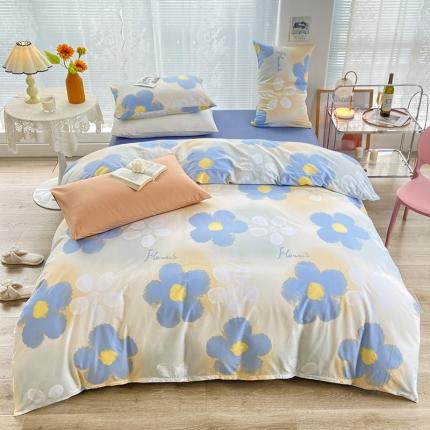 91家纺网 家纺一手货源 找家纺 （总）安莱生活 2022新款秋冬家用60支纯棉印花三四件套