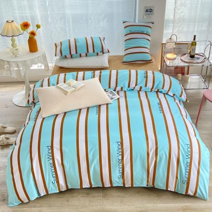 91家纺网 家纺一手货源 找家纺 （总）安莱生活 2022新款秋冬家用60支纯棉印花三四件套