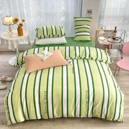 91家纺网 家纺一手货源 找家纺 （总）安莱生活 2022新款秋冬家用60支纯棉印花三四件套