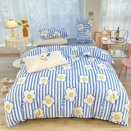 91家纺网 家纺一手货源 找家纺 （总）安莱生活 2022新款秋冬家用60支纯棉印花三四件套