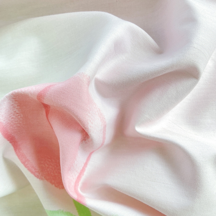 91家纺网 家纺一手货源 找家纺 安莱生活 2022新款秋冬家用60支纯棉印花三四件套 梦幻系列-静娴小花-粉