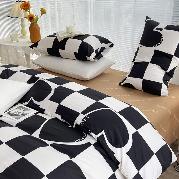 91家纺网 家纺一手货源 找家纺 安莱生活 2022新款秋冬家用60支纯棉印花三四件套 时尚系类-洛力克