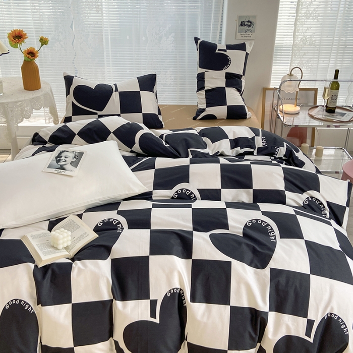 91家纺网 家纺一手货源 找家纺 安莱生活 2022新款秋冬家用60支纯棉印花三四件套 时尚系类-洛力克