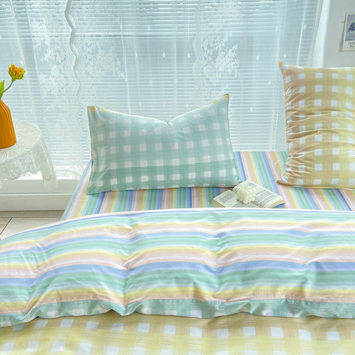 91家纺网 家纺一手货源 找家纺 安莱生活 2022新款秋冬家用60支纯棉印花三四件套 时尚系类-水木清华