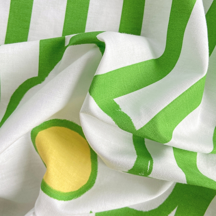 91家纺网 家纺一手货源 找家纺 安莱生活 2022新款秋冬家用60支纯棉印花三四件套 时尚系列-萌动初心-绿