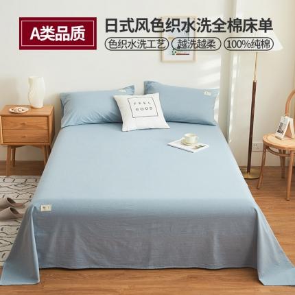 91家纺网 家纺一手货源 找家纺 （总）21度C 2023新款A类全棉色织水洗棉单品床单