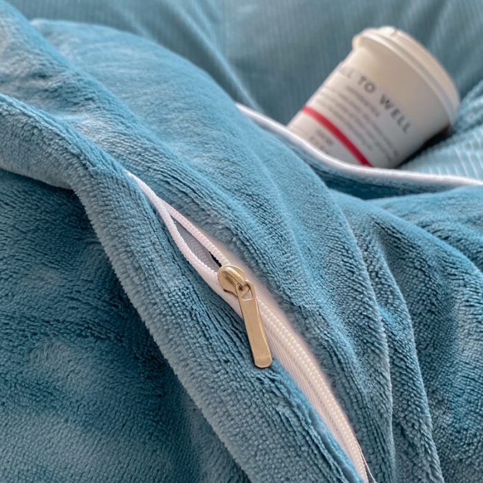 91家纺网 家纺一手货源 找家纺 冬季牛奶法兰绒珊瑚加绒冬天双面绒面床单被套四件套