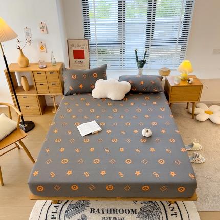 91家纺网 家纺一手货源 找家纺 （总）芃成 2022新款全棉磨毛单床笠