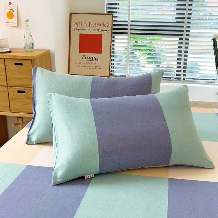 91家纺网 家纺一手货源 找家纺 芃成 2022新款全棉磨毛单床笠 极简主义