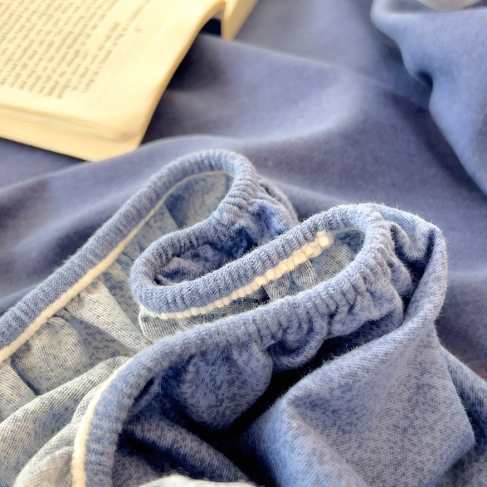 91家纺网 家纺一手货源 找家纺 芃成 2022新款全棉磨毛单床笠 简约风尚