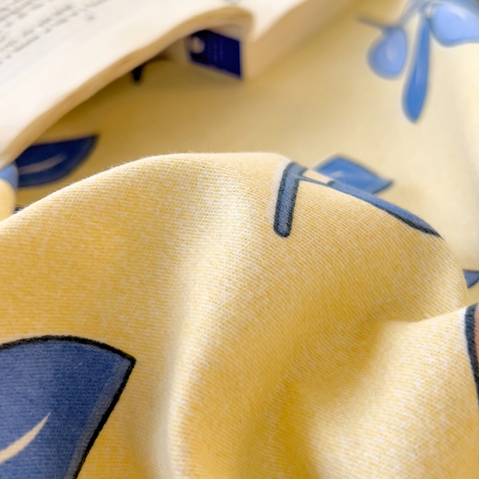 91家纺网 家纺一手货源 找家纺 芃成 2022新款全棉磨毛单床笠 快乐时光