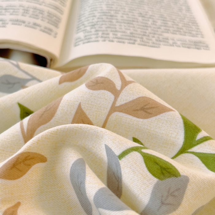 91家纺网 家纺一手货源 找家纺 芃成 2022新款全棉磨毛单床笠 如梦花季