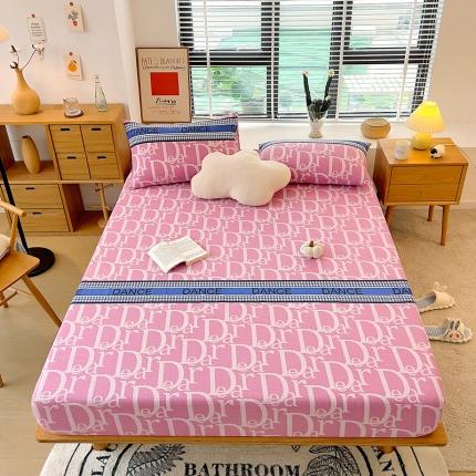 芃成 2022新款全棉磨毛单床笠 小时光 粉