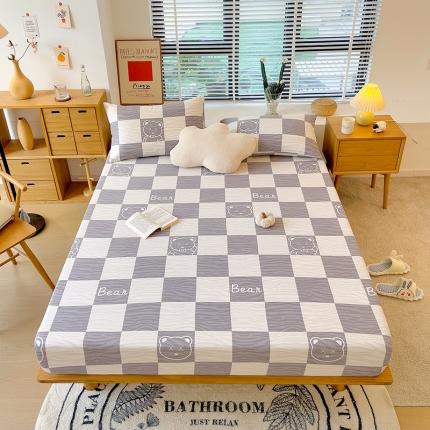 芃成 2022新款全棉磨毛单床笠 熊熊乐园