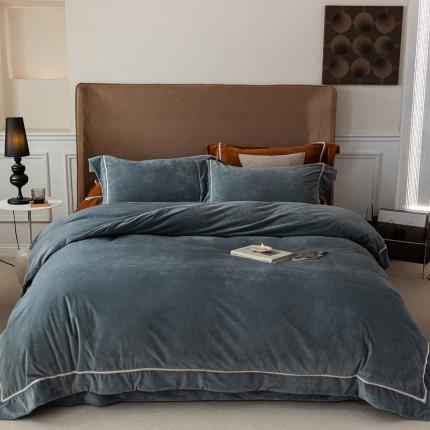 91家纺网 家纺一手货源 找家纺 加厚保暖冬季四件套单件床单被套床笠珊瑚绒牛奶绒冬被法兰绒1