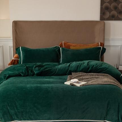 91家纺网 家纺一手货源 找家纺 加厚保暖冬季四件套单件床单被套床笠珊瑚绒牛奶绒冬被法兰绒1