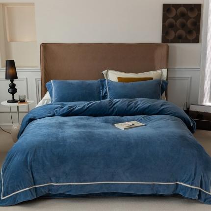 91家纺网 家纺一手货源 找家纺 加厚保暖冬季四件套单件床单被套床笠珊瑚绒牛奶绒冬被法兰绒1