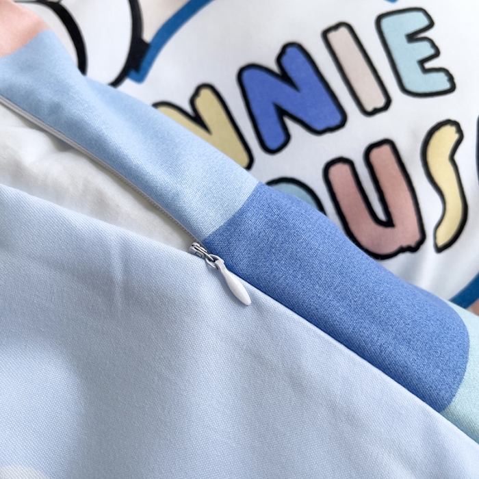 91家纺网 家纺一手货源 找家纺 小芽 迪士尼植物羊绒四件套 米妮之家