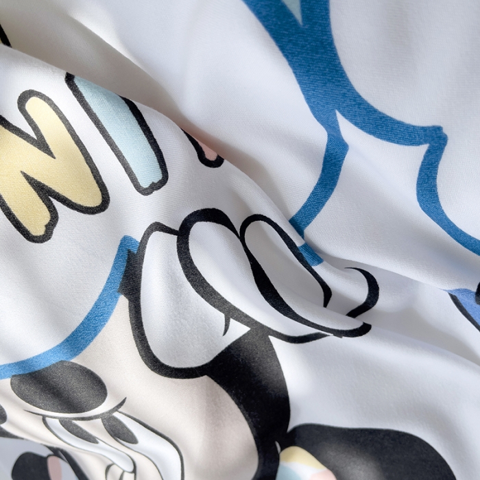 91家纺网 家纺一手货源 找家纺 小芽 迪士尼植物羊绒四件套 米妮之家