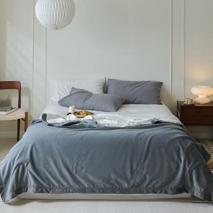 91家纺网 家纺一手货源 找家纺 2022新款加厚双层双面牛奶绒毛毯珊瑚绒毯盖毯法兰绒毯子1