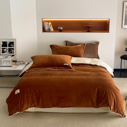 91家纺网 家纺一手货源 找家纺 加厚保暖冬季四件套单件床单被套床笠珊瑚绒牛奶绒冬被法兰绒1