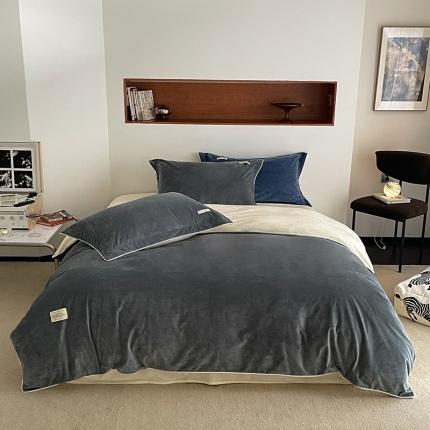 91家纺网 家纺一手货源 找家纺 加厚保暖冬季四件套单件床单被套床笠珊瑚绒牛奶绒冬被法兰绒1