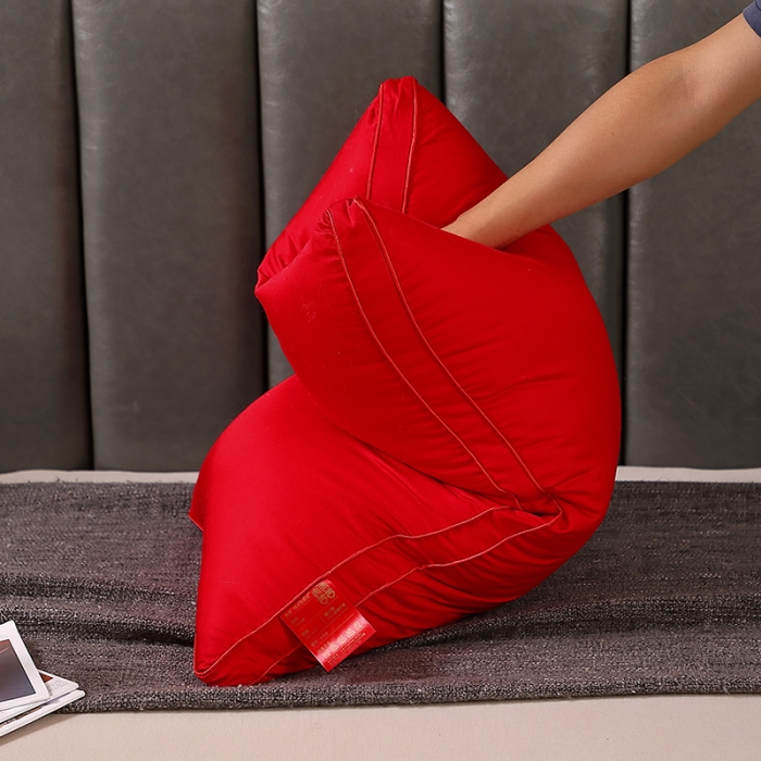 91家纺网 家纺一手货源 找家纺 糖果枕芯 2022新款婚庆枕头枕芯 喜结良缘