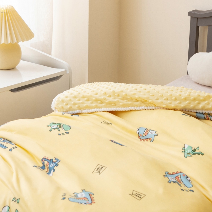 91家纺网 家纺一手货源 找家纺 （总）喜多兔 2022新款小可爱豆豆被