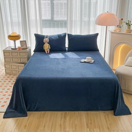 91家纺网 家纺一手货源 找家纺 （总）雨帆家纺 2022新款牛奶绒单品床单系列