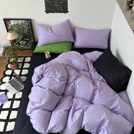 91家纺网 家纺一手货源 找家纺 （总）红馆 2022新款全棉四件套-暗黑系列